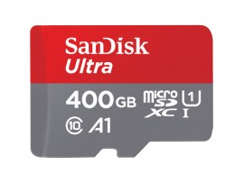 SDSQUAR-400G SanDisk Ultra MicroSDXC UHS-I card 100MB/s 400GB U1 A1 (With Adapter)